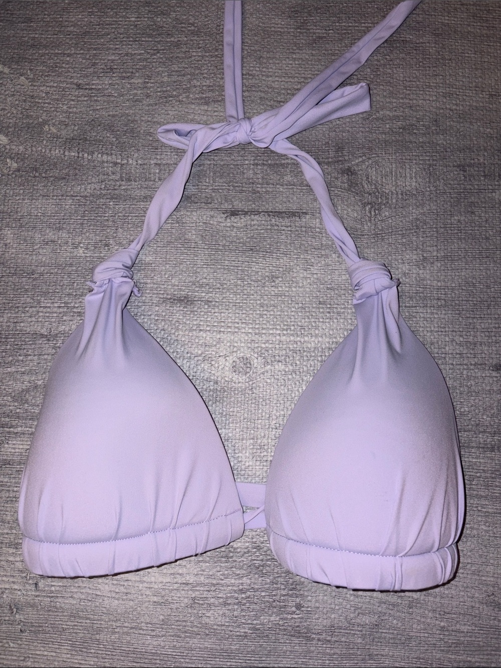 H&M Light Lavender Triangle Bikini Top